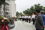 福建工程学院举行杰出校友、全国劳模郑代雨塑像落成揭幕仪式 - 福建工程学院
