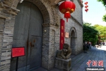 图为3月18日，位于福州的福建省非物质文化遗产博览苑已经闭馆。　张斌 摄 - 福建新闻
