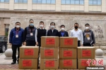 意大利福建总商会为晋江捐赠防疫物资。　受访者供图 - 福建新闻