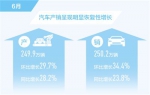 购置税减半政策效果显现 6月汽车销量同比增长23.8% - 人民代表大会常务委员会